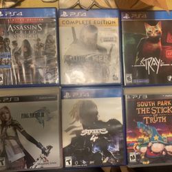 PS3/PS4 Games 