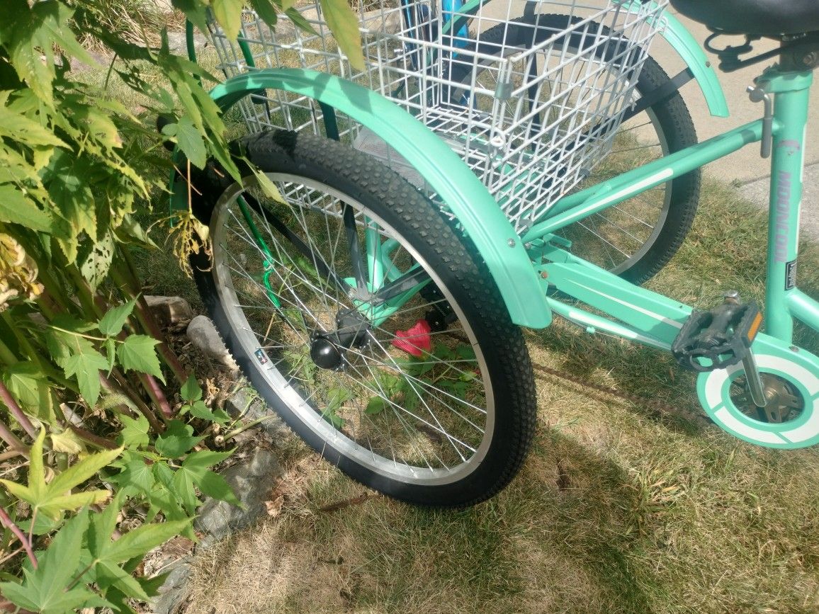 virtually brand new moon cool three wheeler