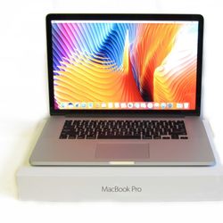 MINT - MacBook Pro 15" 5K Retina / 1TB SSD / 2.8GHz i7 / 16GB / Ventura 13.7.5 / Hard Shell Case