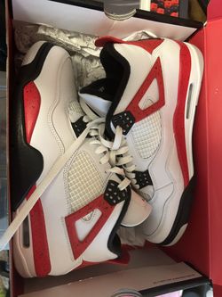 Jordan 4 Red Cement