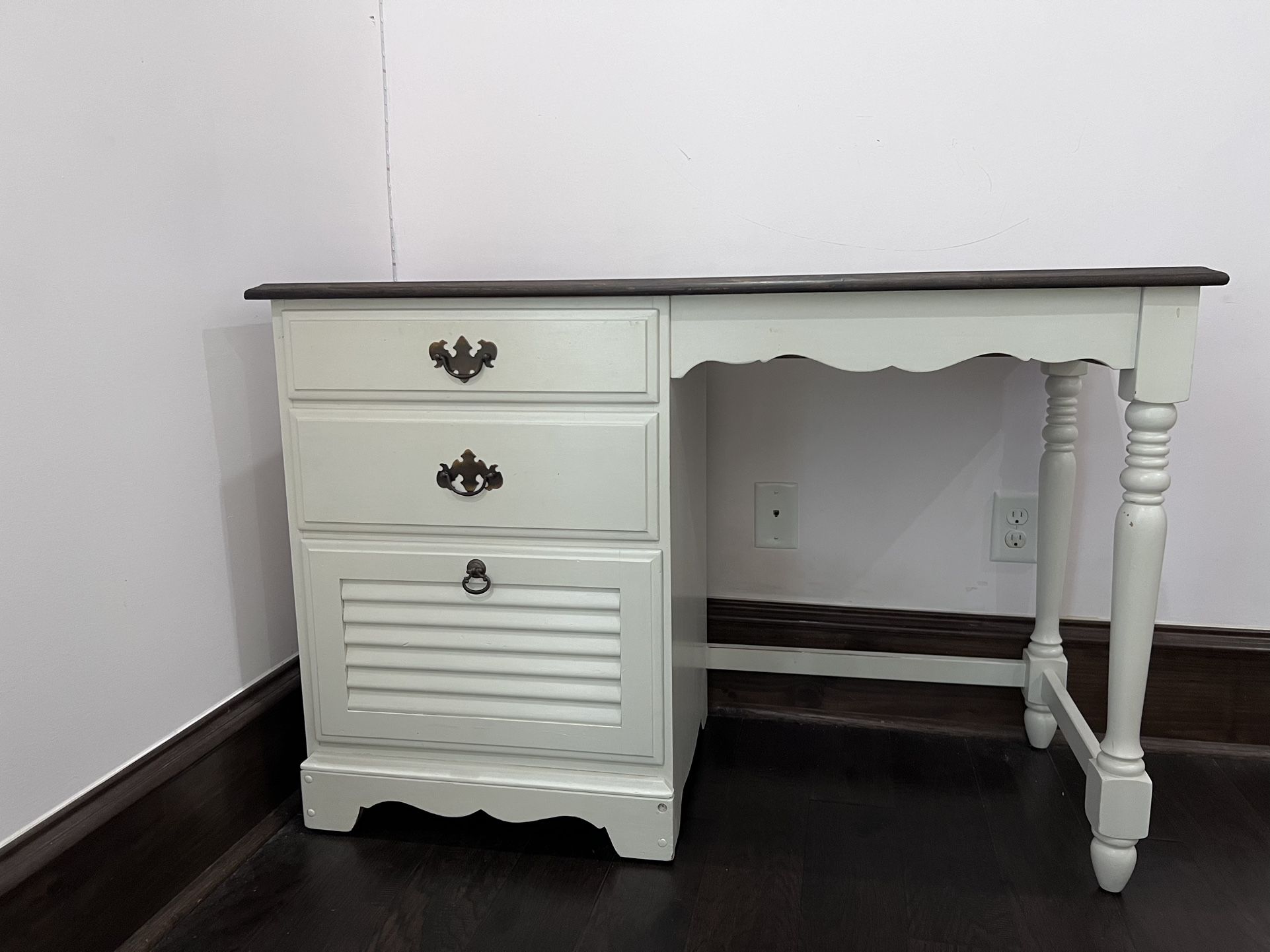 Vintage Victorian Study Desk 