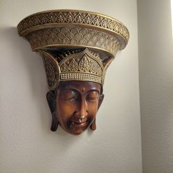 Vintage Budda Depicted and female essence