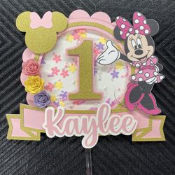 Minnie Cake Topper