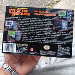 Super Nintendo Game