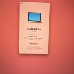 Rose Gold macbook air
