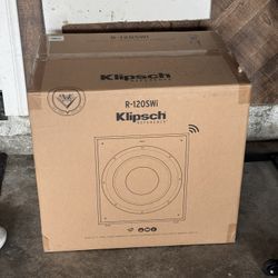 Klipsch R-120SWi 230W 12" Wireless Subwoofer with Digital Amplifier 