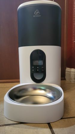Programmable Pet Food Dispenser Bowl