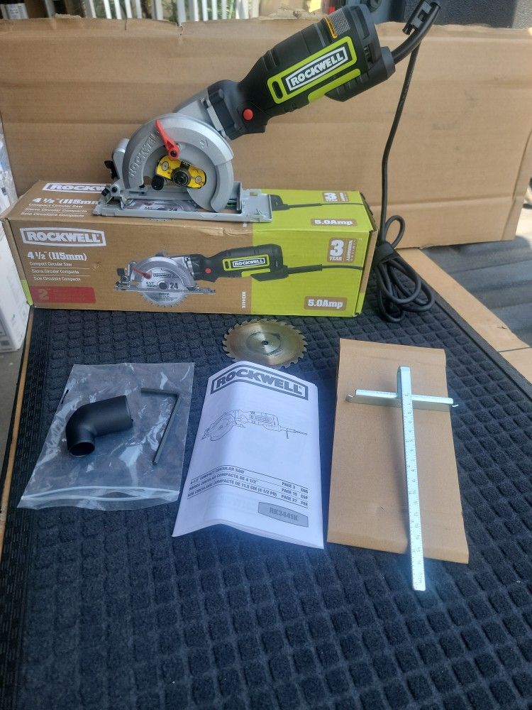 ROCKWELL 5-AMP 4-1/2-IN CIRCULAR SAW 