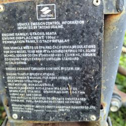 TaoTao ATV Light-Mechanic Special