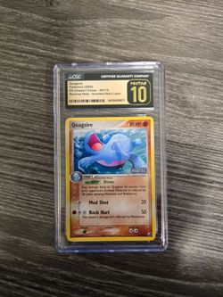 Pokemon Quagsire Reverse Holo CGC 10 Pristine (Pop 1)