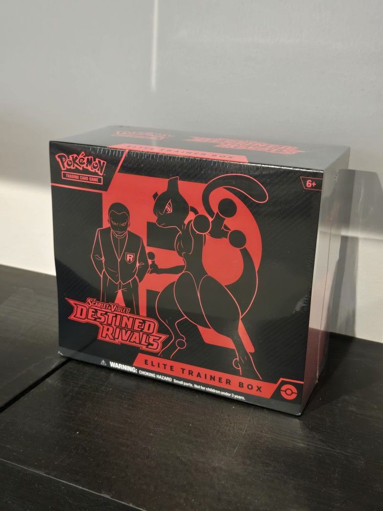 Pokemon Destined Rivals "ETB" Elite Trainer Box Sealed