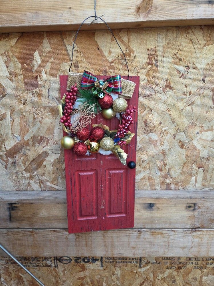 Miniature Front Door Wall Decor