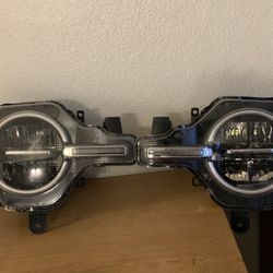 Set Of Ford Bronco Headlamps 