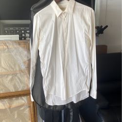 Burberry Men’s White Dress Shirt 