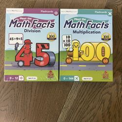 Math Facts Flash cards