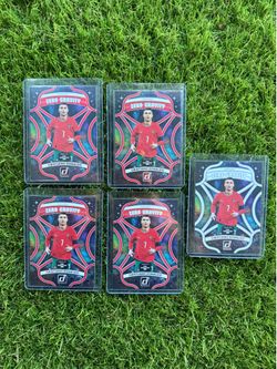 2025-26 Donruss Road To FIFA World Cup CRISTIANO RONALDO Lot (5) zero gravity