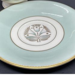 Set Of 4 Saucers Vintage Plates