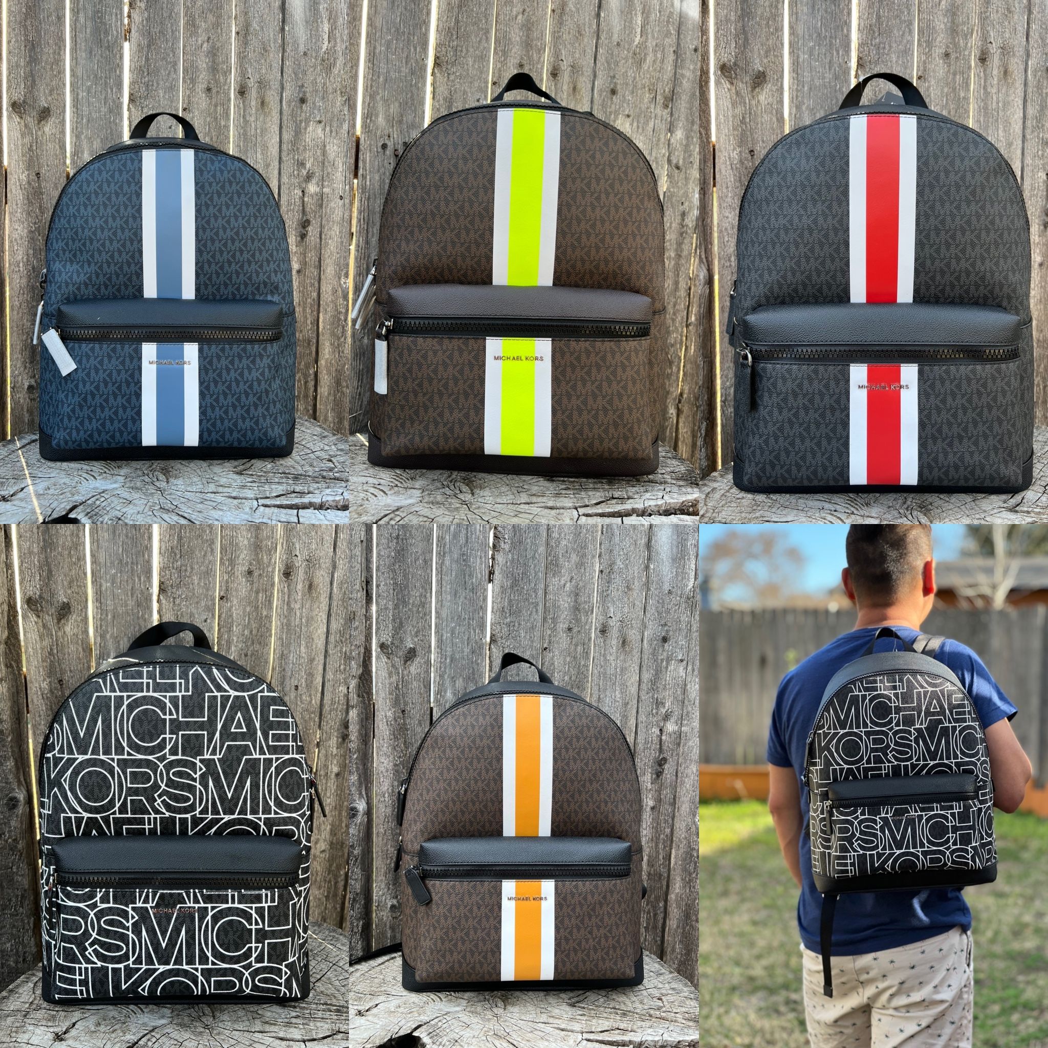 Michael Kors Cooper Backpack For Men 