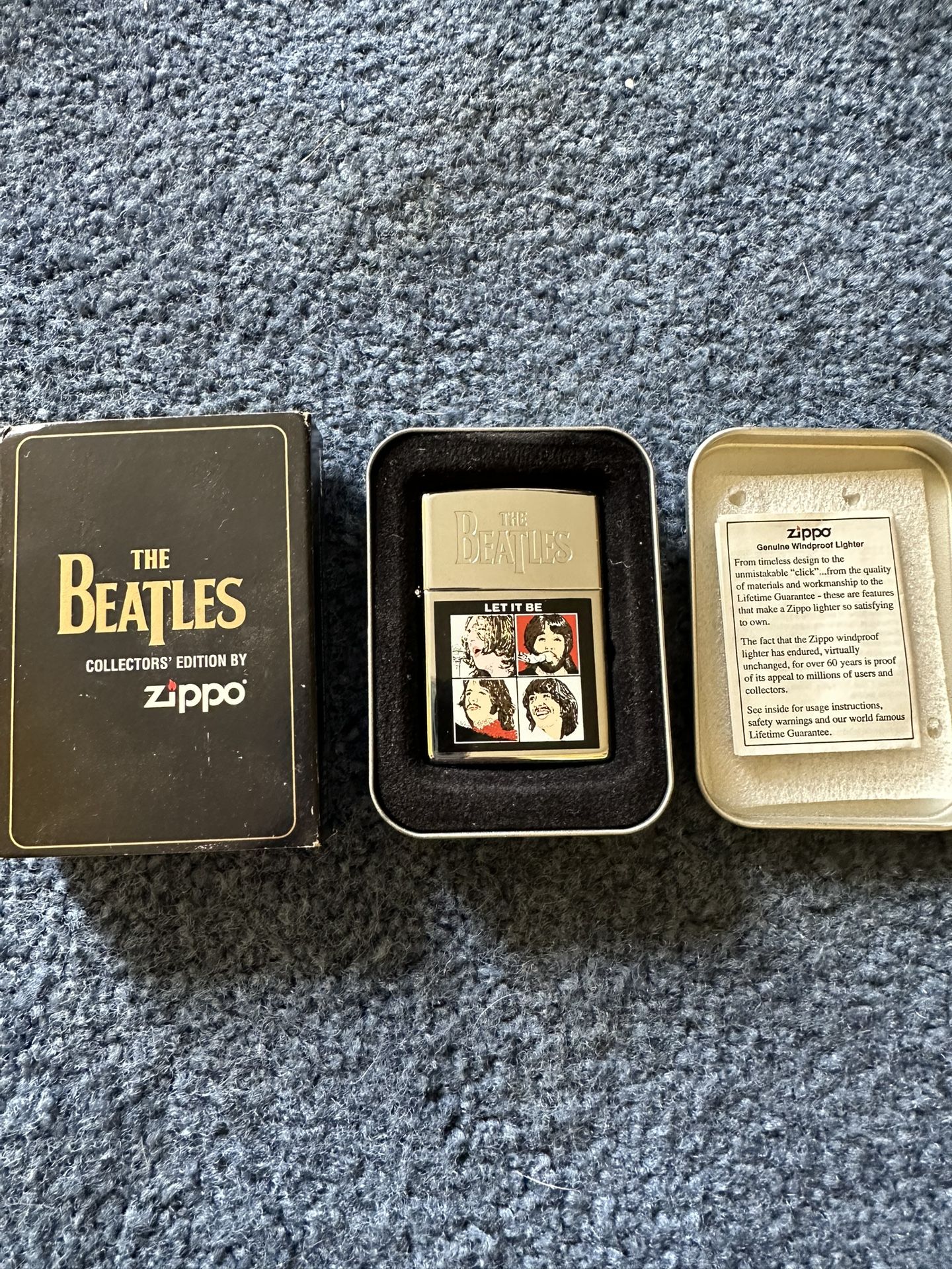The Beatles Zippo Collectible