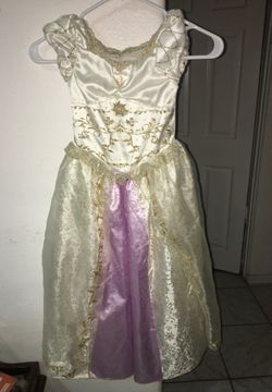 Halloween Disney Rapunzel Wedding Dress Costume Size 5/6