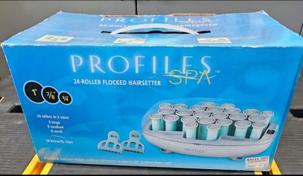 Profiles Spa 24-Roller Flocked Hairsetter