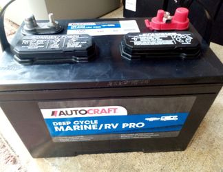 Autocraft group 27 Marine RV Deep Cycle battery NEW NEVER INSTALLED