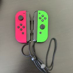 Nintendo Switch Pink/Green Joycons