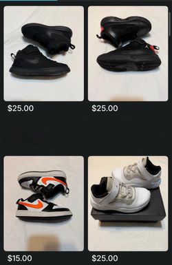 Toddler Nikes for sale message for details