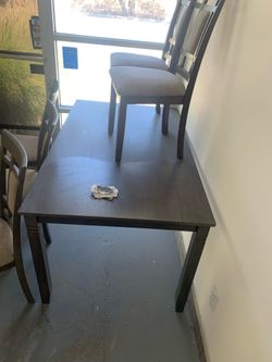 Solid Wood Dining Table , Excellent Condition