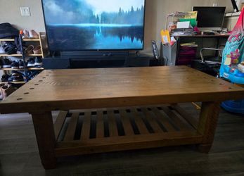 Rustic Timberwood Coffee Table