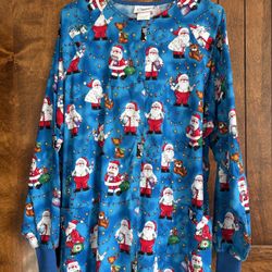 2 Christmas Nursing Scrub Jackets XL
