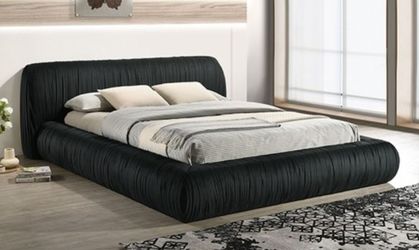 Brand New Black Platform Queen Bed Frame (Available in Eastern King)