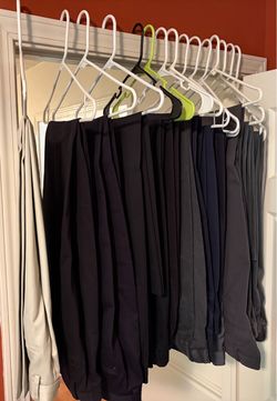 Men's Dress Slacks, size 34W/34L & 32W/34L, pre-owned