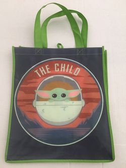 Star Wars Mandalorian Baby Yoda The Child Reusable Shopping bag or gift bag