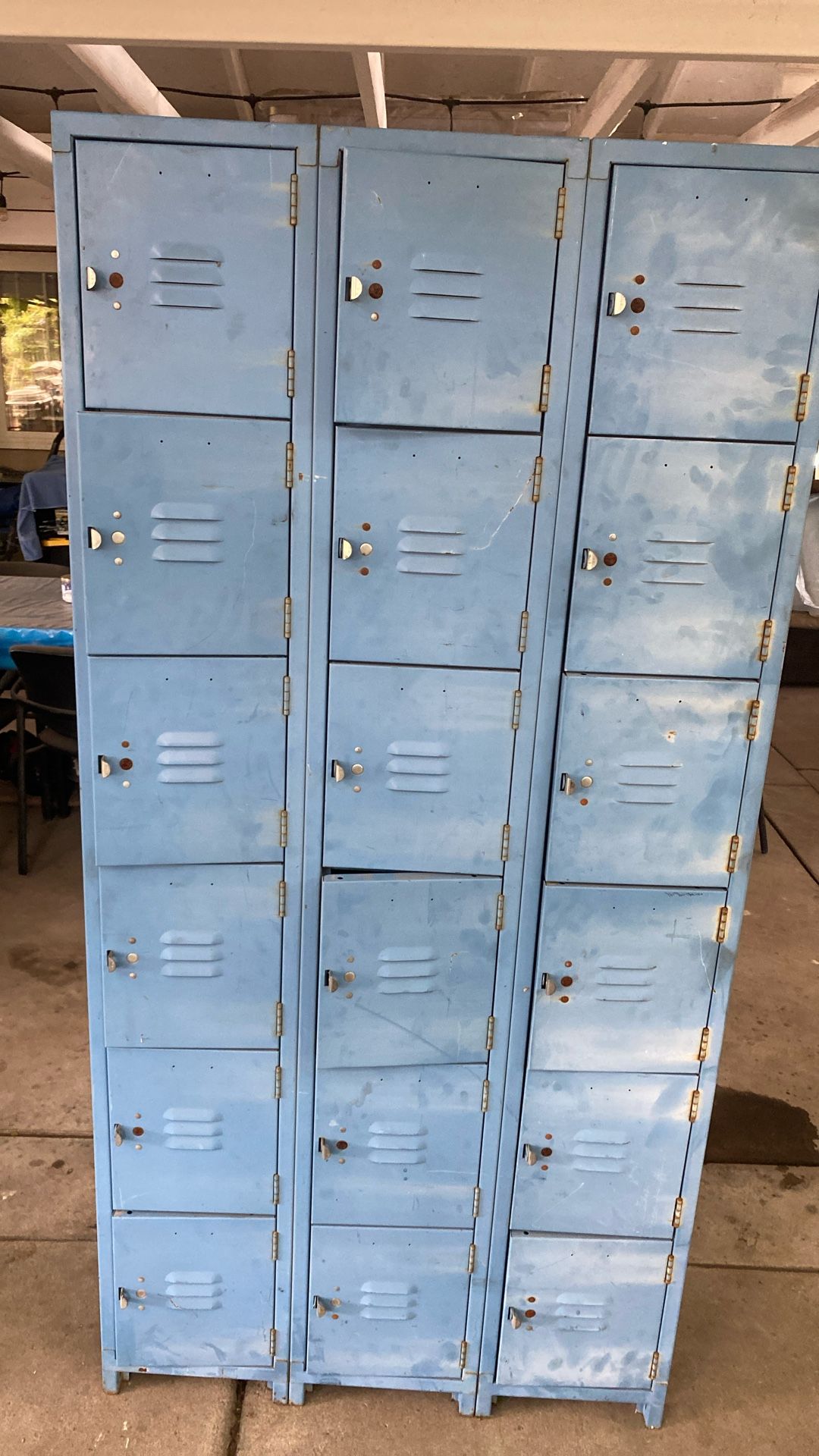 Metal locker 3Ft/6Ft2”/18” deep
