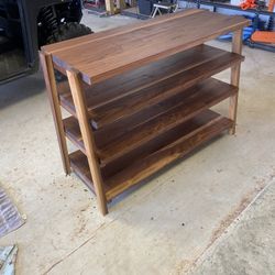 Custom Solid Wood Shelving