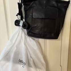 New - Latico Leathers Crossbody/Tote 