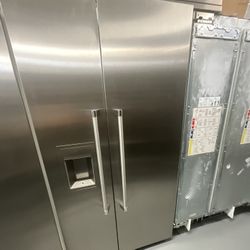 🔥 Thermador Built-In Column Set – 24” Refrigerator + 18” Freezer (Like New) – Panel Ready 🔥