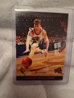 1998 Press Pass Jason Williams asking 30$ mint condition