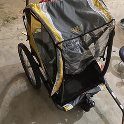 Bike Attachement Buggy And Stroller - Two Kids