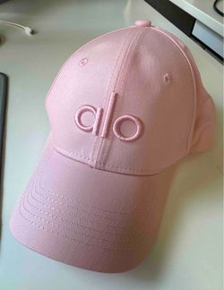 Alo Yoga Pink Baseball Cap