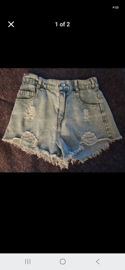 Girls jean shorts size 10
