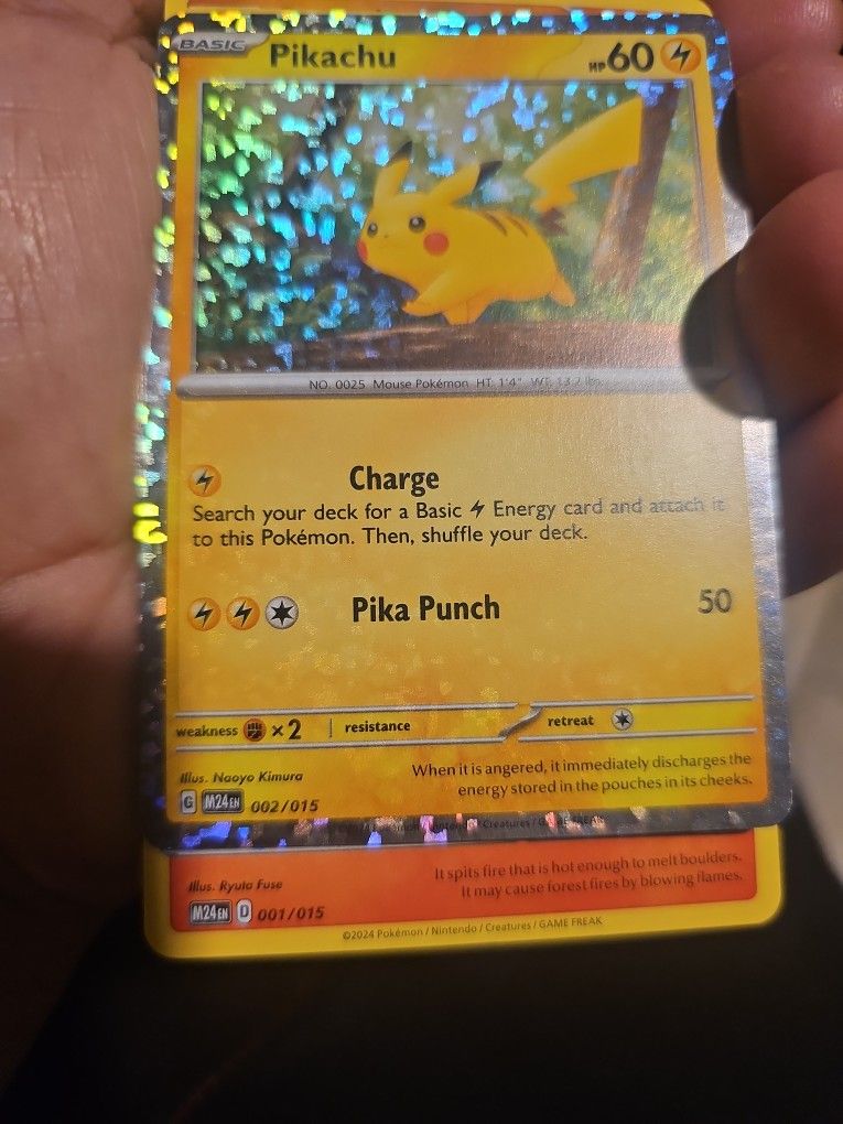 Pikachu Pokmon Card & Hobbies