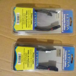 2 Ultra Computer Cables 