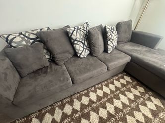 Grey couch