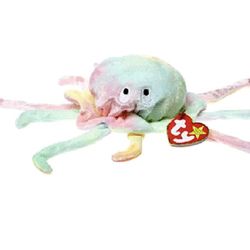 TY Beanie Baby Goochy the Jellyfish With Tags Plush 1999