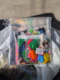 Mario Bros party decorations set all on one