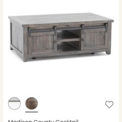 Farmhouse coffee table 