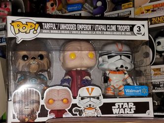 Starwars Funko pop 3 pack walmart exclusive