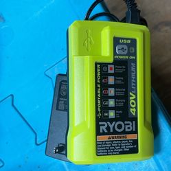 Ryobi 40V Charger 